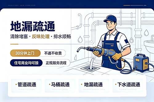 晋中地漏疏通