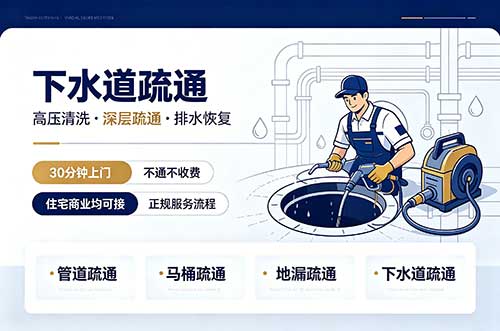晋中下水道疏通